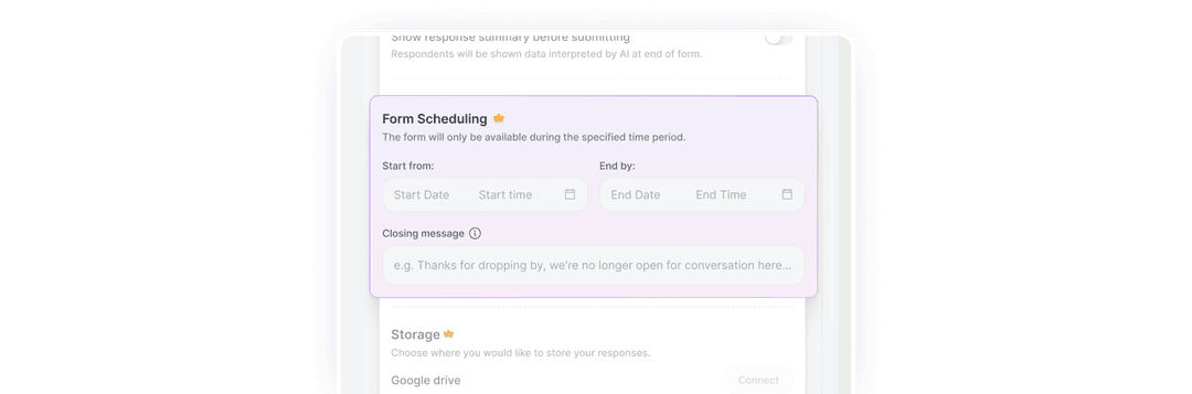 Form Scheduling image