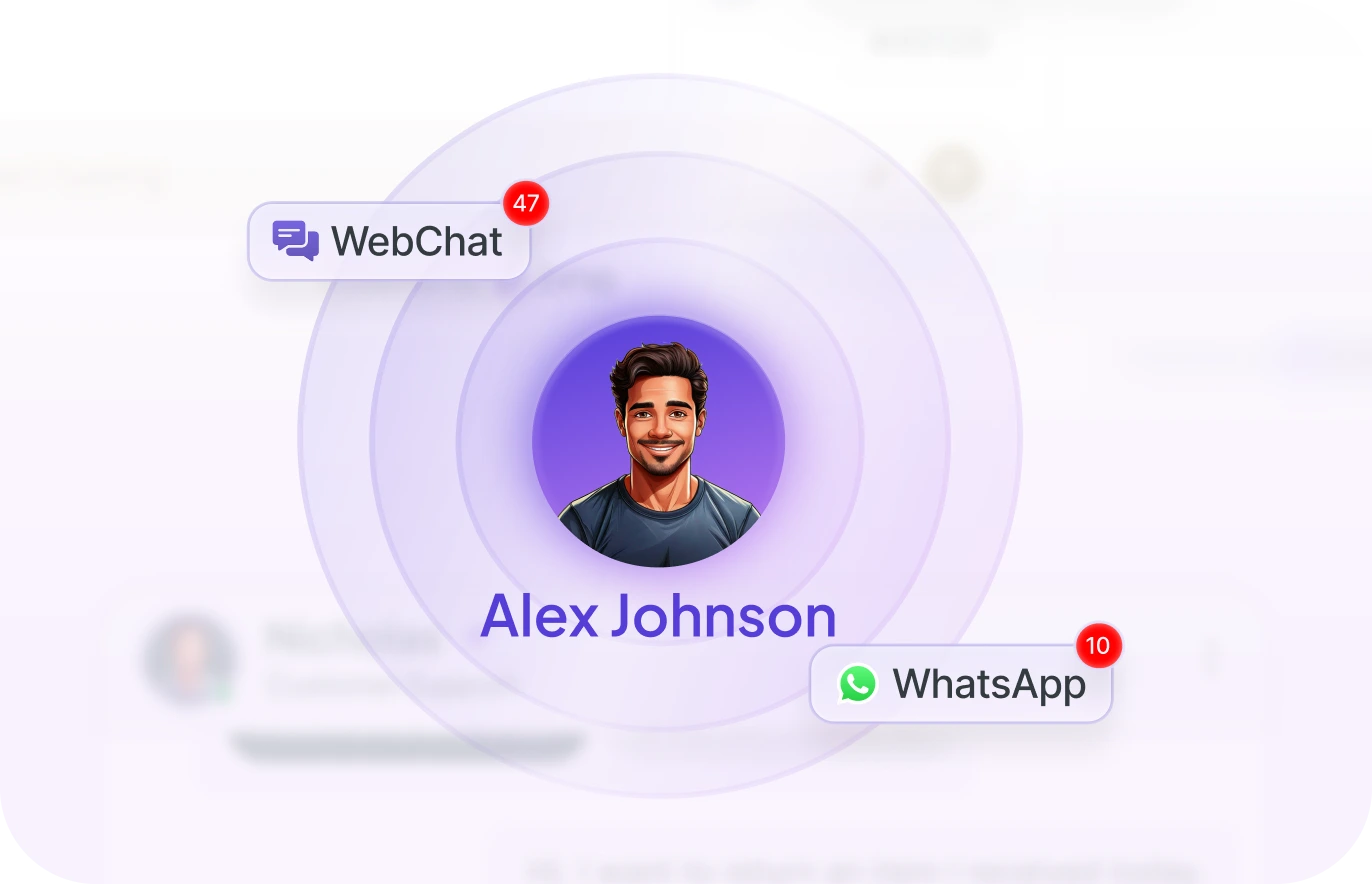Multi-channel notifications with WebChat and WhatsApp