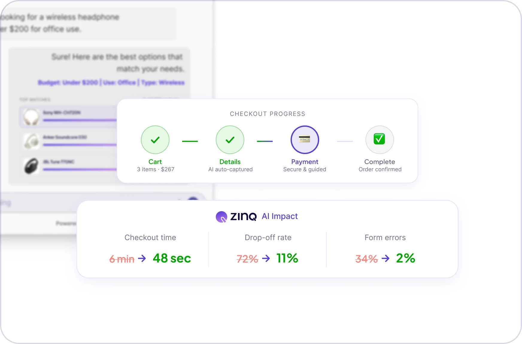Cart & checkout support