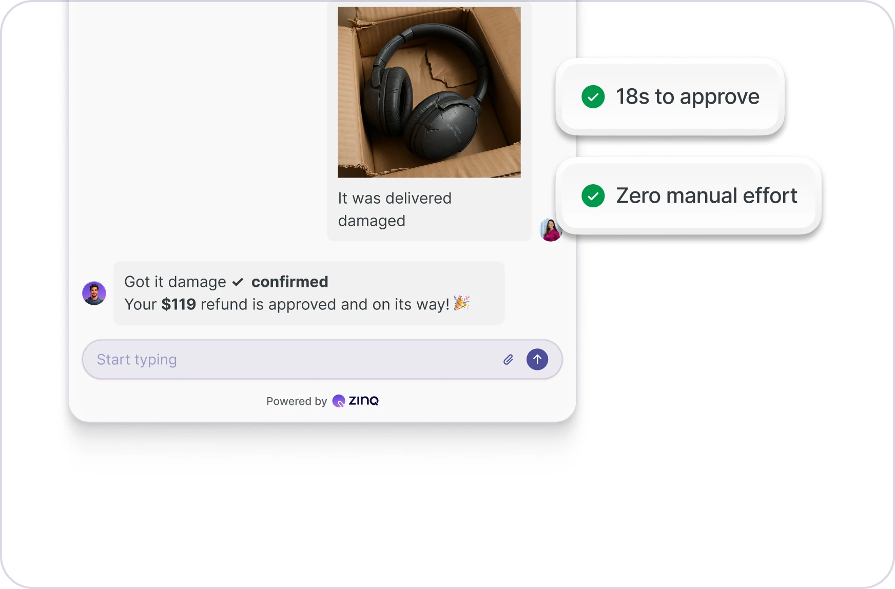 Returns & refund workflow