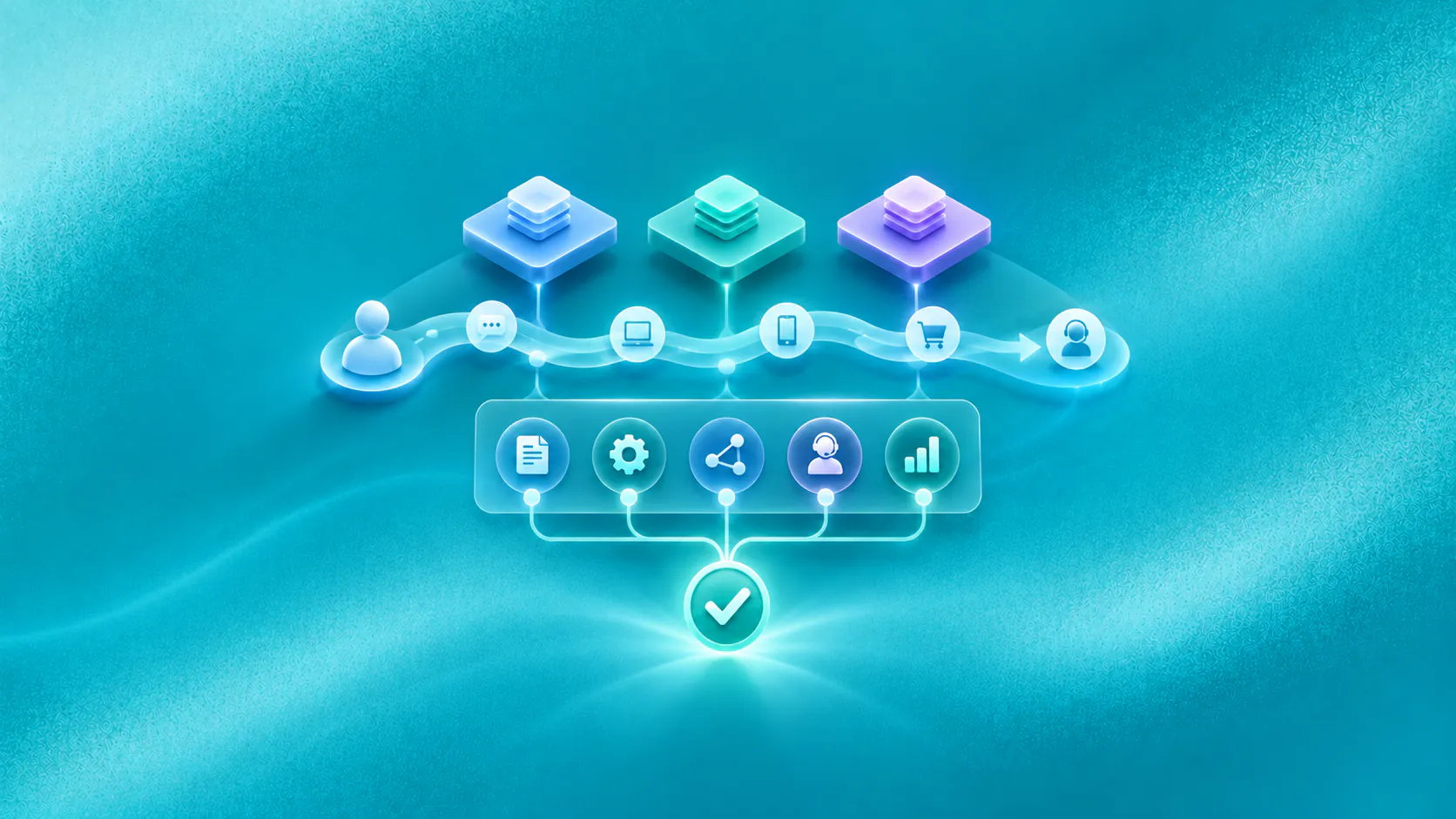 Three platform options are evaluated against one customer journey, operating criteria and a verified-fit outcome.